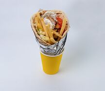 Гирос с сыром фета