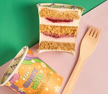 Cake to go ваниль-ягода