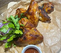 Шашлык из куриных крыльев