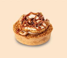 Миндальная корзиночка с орехами и карамелью