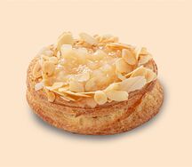 Слоеная ватрушка с творогом и грушей  