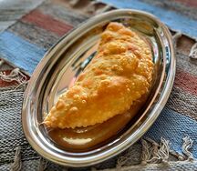 Чебурек с бараниной, халяль