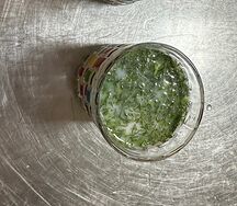 Айран с зеленью