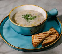 Грибной суп-пюре