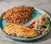 Гречневая кашка с куриным филе