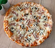 Ветчина с грибами