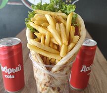 Гирос в стакане