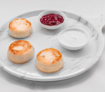 Сырники с изюмом