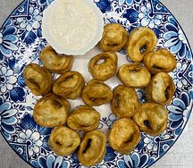 Пельмени жареные