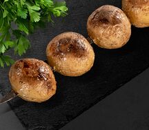 Картофель на мангале