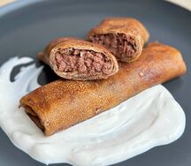 Блины с мясом