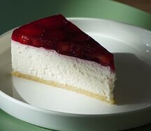 Йогуртовый чизкейк со свежей клубникой Gluten Free