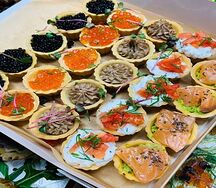 Бокс Ассорти тарталеток с закусками