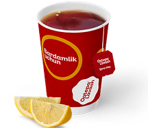 Чёрный чай с лимоном, 0.3L