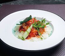 Курица по-тайски с овощами