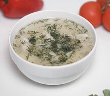 Куриный суп с лапшой