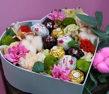 Композиция Розовое Чудо