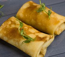 Блинчики с мясом 