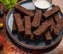 Гренки чесночные