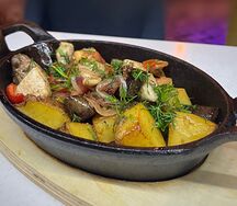 Сковородка со свининой