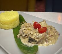 Бефстроганов из говядины