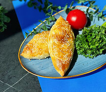 Самса с курицей и картошкой