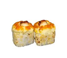 Запеченный с угрем и крабом
