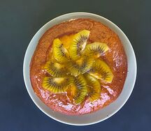 Ватрушка творожная с киви