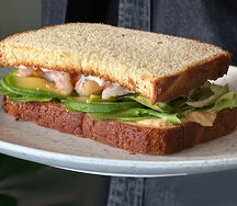 Сэндвич с креветками