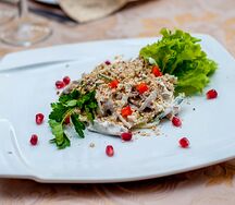 Салат Афины с говяжьим языком