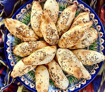 Самса по-каршински с картофелем