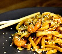 Удон с морепродуктами