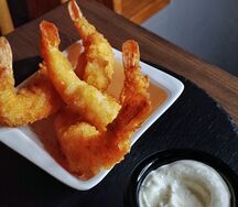 Креветки тигровые в темпуре