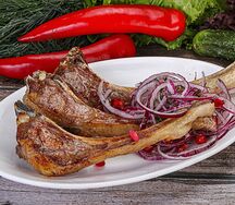 Шашлык из бараньей корейки 