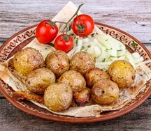 Картошка на углях