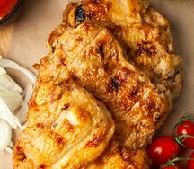 Шашлык из курицы в лаваше