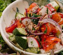 Кубанский овощной салат