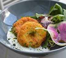 Хрустящие драники из кабачков