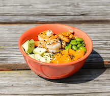 Поке-боул с креветками