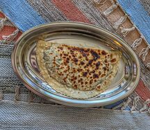 Янтык с адыгейским сыром
