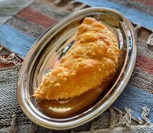 Чебурек с морепродуктами