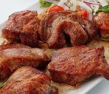 Шашлык из cвинoй шеи