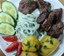 Казан-кебаб из баранины