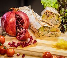 Шаурма Гавайская с ананасом