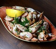 Креветки отварные