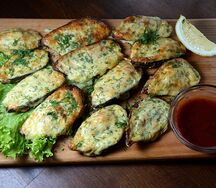 Мидии гиганты в сливочном соусе