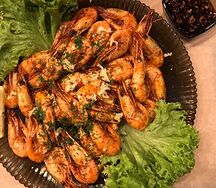 Креветки в соевом соусе