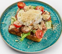 Вафля с курицей