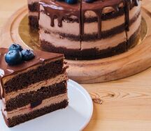 Торт Шоколад-вишня