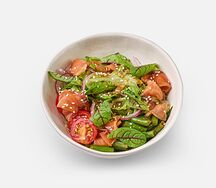 Салат с лососем